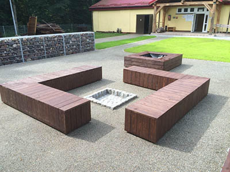 Karnieszewice - Zagospodarowanie terenu Nadleśnictwa 